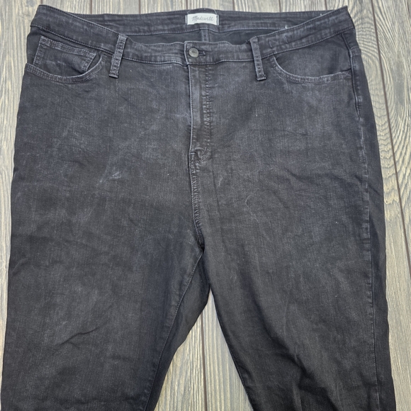 Madewell Women's Roadtripper Skinny Jeans - Black - Picture 2 of 8